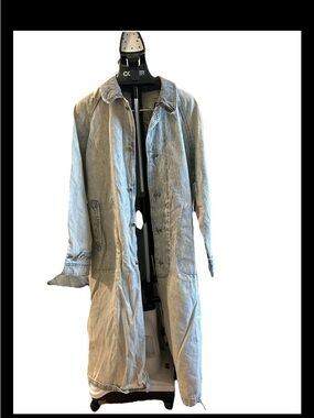 Vintage UNIONBAY 100% Cotton Light Blue Acid Wash Denim Jacket- Oversized